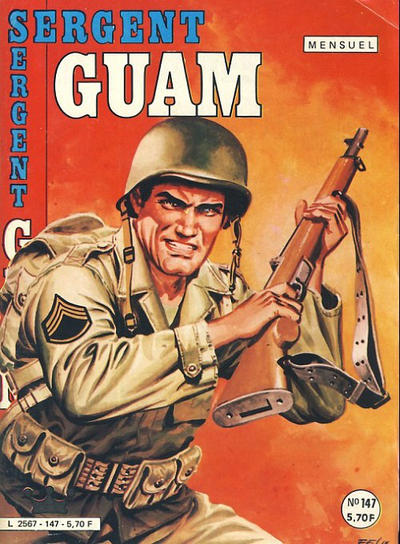 Cover for Sergent Guam (Impéria, 1972 series) #147