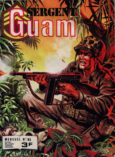 Cover for Sergent Guam (Impéria, 1972 series) #93