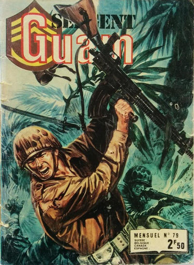 Cover for Sergent Guam (Impéria, 1972 series) #79