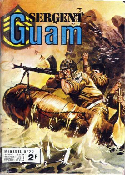 Cover for Sergent Guam (Impéria, 1972 series) #22