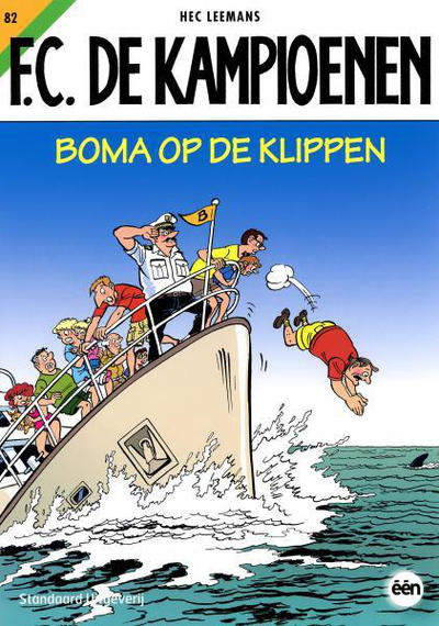 Cover for F.C. De Kampioenen (Standaard Uitgeverij, 1997 series) #82 - Boma op de klippen
