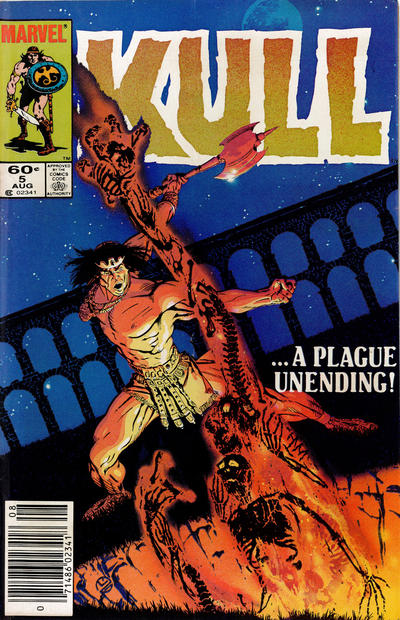 Cover for Kull the Conqueror (Marvel, 1983 series) #5 [Newsstand]