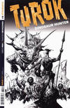 Cover for Turok: Dinosaur Hunter (Dynamite Entertainment, 2014 series) #8 [Black & White Retailer Incentive Cover Art by Jae Lee]