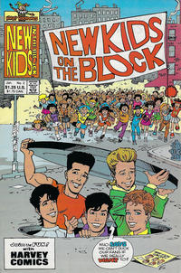 Cover for The New Kids on the Block: NKOTB (Harvey, 1990 series) #2 [Direct]