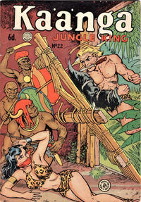 Cover Thumbnail for Kaänga Comics (H. John Edwards, 1950 ? series) #22 [6d Price Variant]