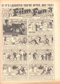 Cover Thumbnail for Film Fun (Amalgamated Press, 1920 series) #1334