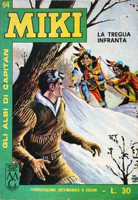 Cover Thumbnail for Gli Albi di Capitan Miki (Casa Editrice Dardo, 1962 series) #64
