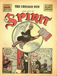 Cover for The Spirit (Register and Tribune Syndicate, 1940 series) #6/3/1945 [Chicago Sun]