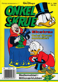 Cover Thumbnail for Onkel Skrue (Hjemmet / Egmont, 1976 series) #4/1994