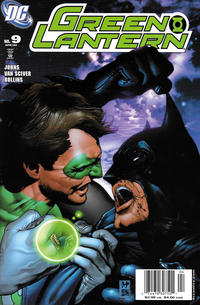 Cover Thumbnail for Green Lantern (DC, 2005 series) #9 [Newsstand]
