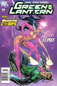 Cover Thumbnail for Green Lantern (DC, 2005 series) #18 [Newsstand]