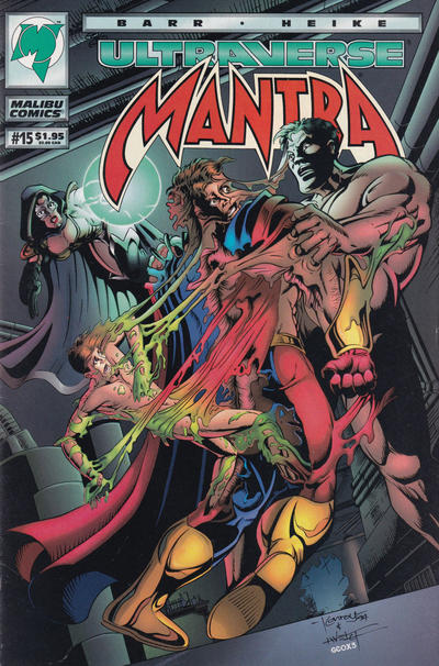 Cover for Mantra (Malibu, 1993 series) #15 [Direct]