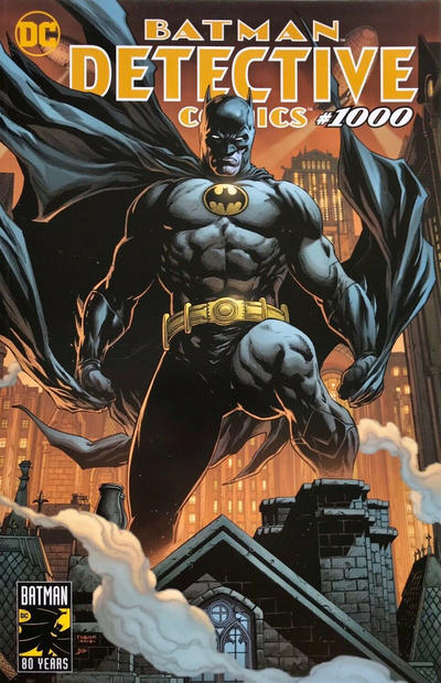 Cover for Detective Comics (DC, 2011 series) #1000 [Yesteryear Comics Exclusive Jason Fabok Color Cover]