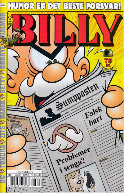 Cover for Billy (Hjemmet / Egmont, 1998 series) #8/2020