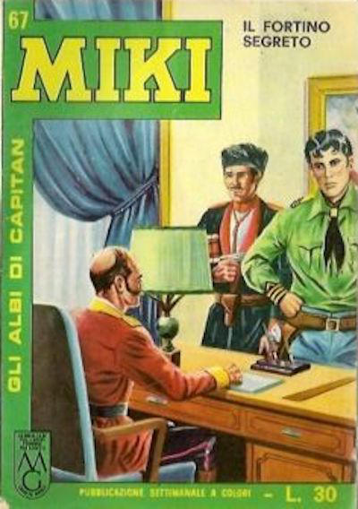 Cover for Gli Albi di Capitan Miki (Casa Editrice Dardo, 1962 series) #67