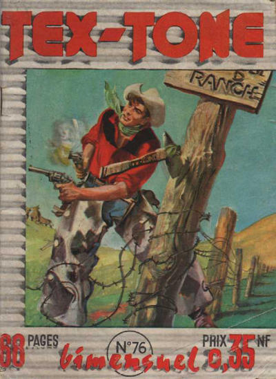 Cover for Tex-Tone (Impéria, 1957 series) #76