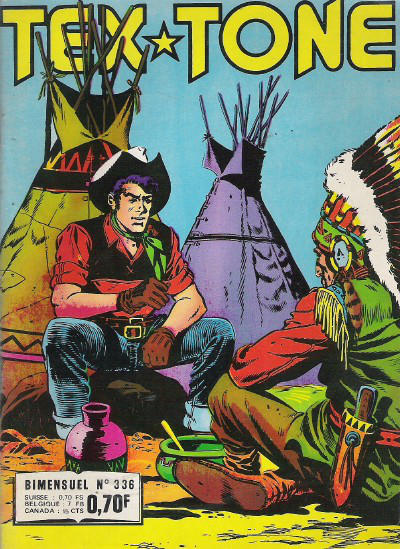 Cover for Tex-Tone (Impéria, 1957 series) #336