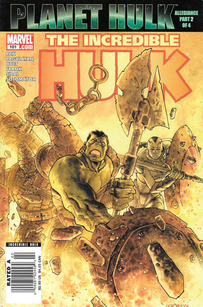 Cover for Incredible Hulk (Marvel, 2000 series) #101 [Newsstand]