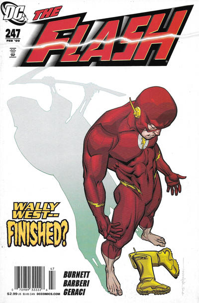 Cover for The Flash (DC, 2007 series) #247 [Newsstand]