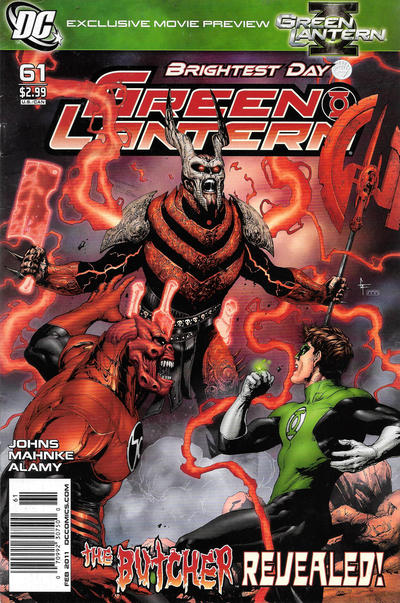 Cover for Green Lantern (DC, 2005 series) #61 [Newsstand]