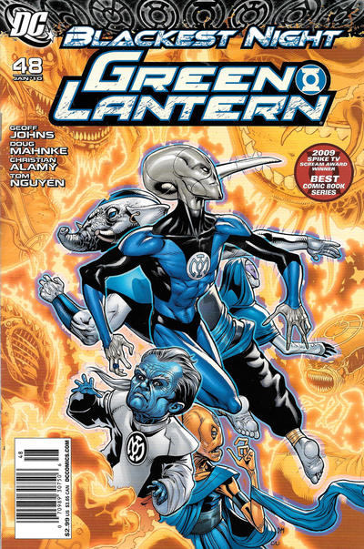 Cover for Green Lantern (DC, 2005 series) #48 [Newsstand]