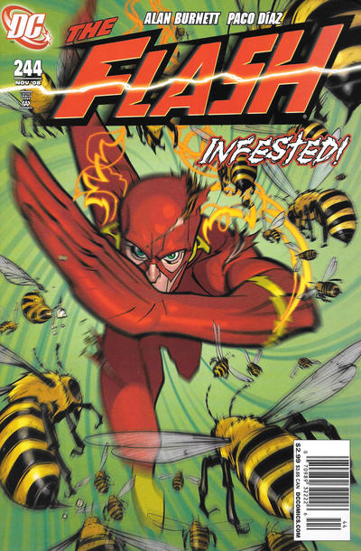 Cover for The Flash (DC, 2007 series) #244 [Newsstand]