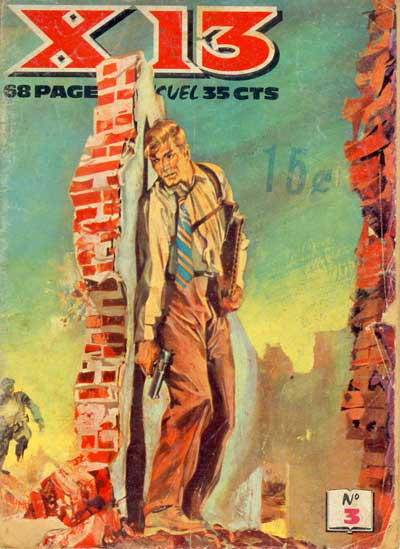 Cover for X-13 Agent Secret (Impéria, 1960 series) #3