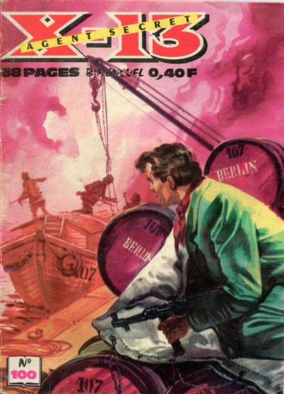 Cover for X-13 Agent Secret (Impéria, 1960 series) #100