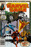 Cover for The Marvel Saga the Official History of the Marvel Universe (Marvel, 1985 series) #20 [Newsstand]