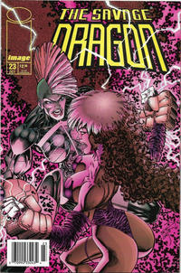 Cover for Savage Dragon (Image, 1993 series) #23 [Newsstand]