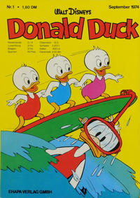 Cover Thumbnail for Donald Duck (Egmont Ehapa, 1974 series) #1