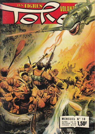 Cover for Tora - Les Tigres Volants (Impéria, 1972 series) #10