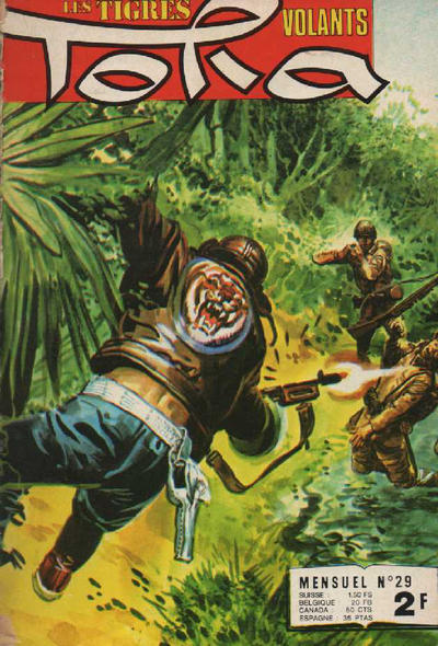 Cover for Tora - Les Tigres Volants (Impéria, 1972 series) #29