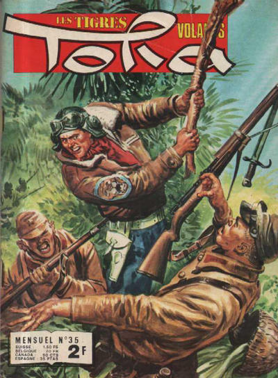 Cover for Tora - Les Tigres Volants (Impéria, 1972 series) #35