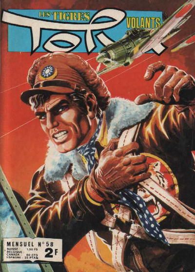 Cover for Tora - Les Tigres Volants (Impéria, 1972 series) #58