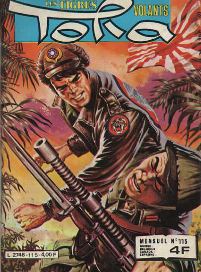Cover for Tora - Les Tigres Volants (Impéria, 1972 series) #115