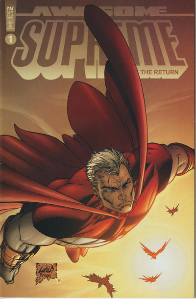Cover for Supreme the Return (Awesome, 1999 series) #1 [Ross Cover]