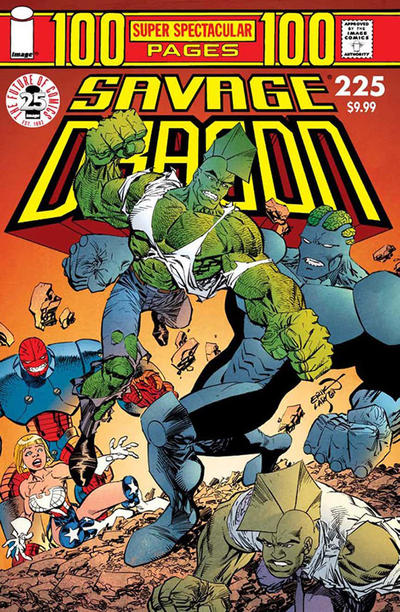 Cover for Savage Dragon (Image, 1993 series) #225 [Cover C]