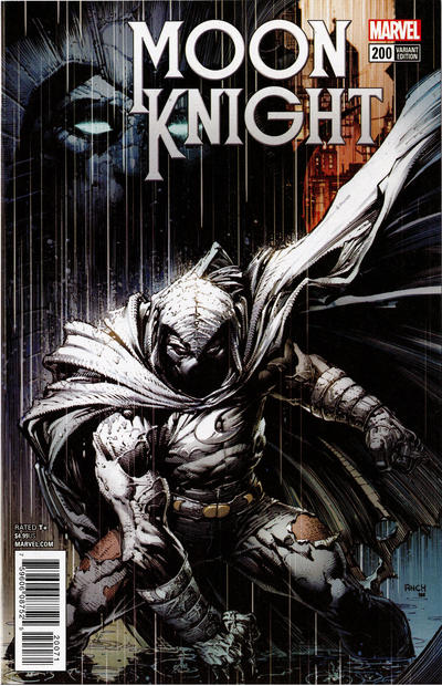Cover for Moon Knight (Marvel, 2016 series) #200 [David Finch]