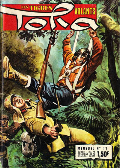 Cover for Tora - Les Tigres Volants (Impéria, 1972 series) #17