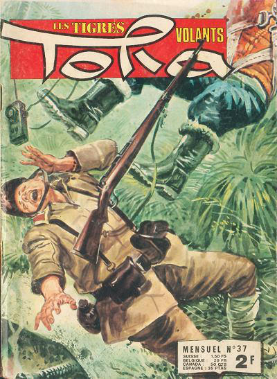 Cover for Tora - Les Tigres Volants (Impéria, 1972 series) #37