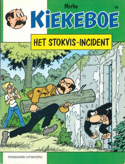 Cover for Kiekeboe (Standaard Uitgeverij, 1990 series) #56 - Het stokvis-incident