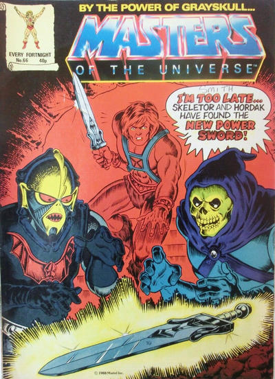 Cover for Masters of the Universe (Egmont UK, 1986 series) #66