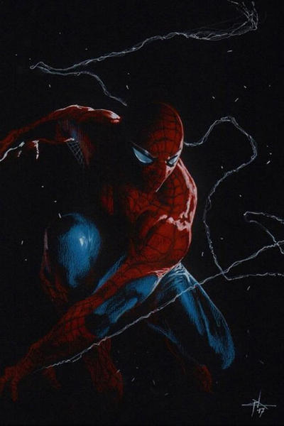 Cover for Amazing Spider-Man (Marvel, 2018 series) #1 (802) [Variant Edition - Gabriele Dell'Otto Virgin Cover]