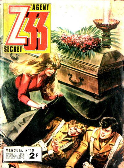 Cover for Z33 Agent Secret (Impéria, 1972 series) #19