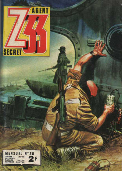 Cover for Z33 Agent Secret (Impéria, 1972 series) #38