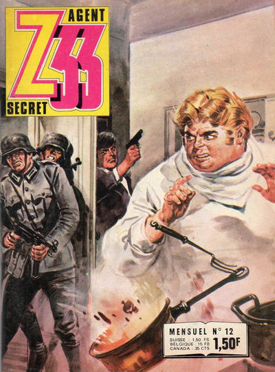 Cover for Z33 Agent Secret (Impéria, 1972 series) #12