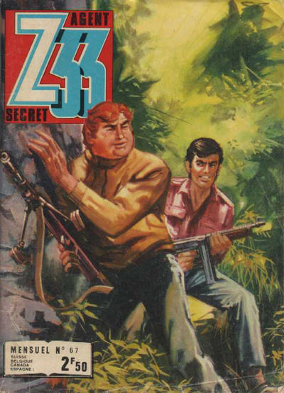 Cover for Z33 Agent Secret (Impéria, 1972 series) #67