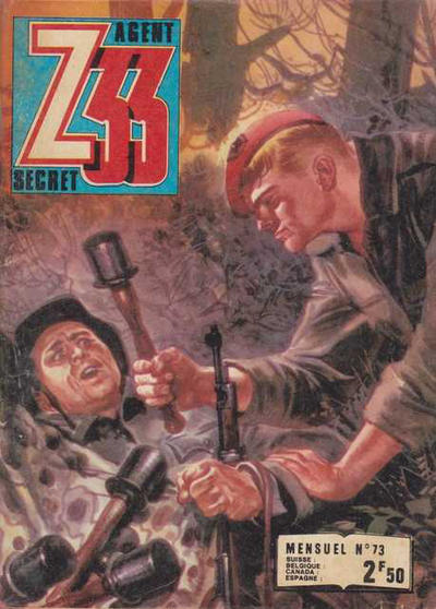 Cover for Z33 Agent Secret (Impéria, 1972 series) #73