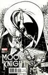 Cover Thumbnail for Moon Knight (2016 series) #200 [Bill Sienkiewicz 'Remastered' Black and White]